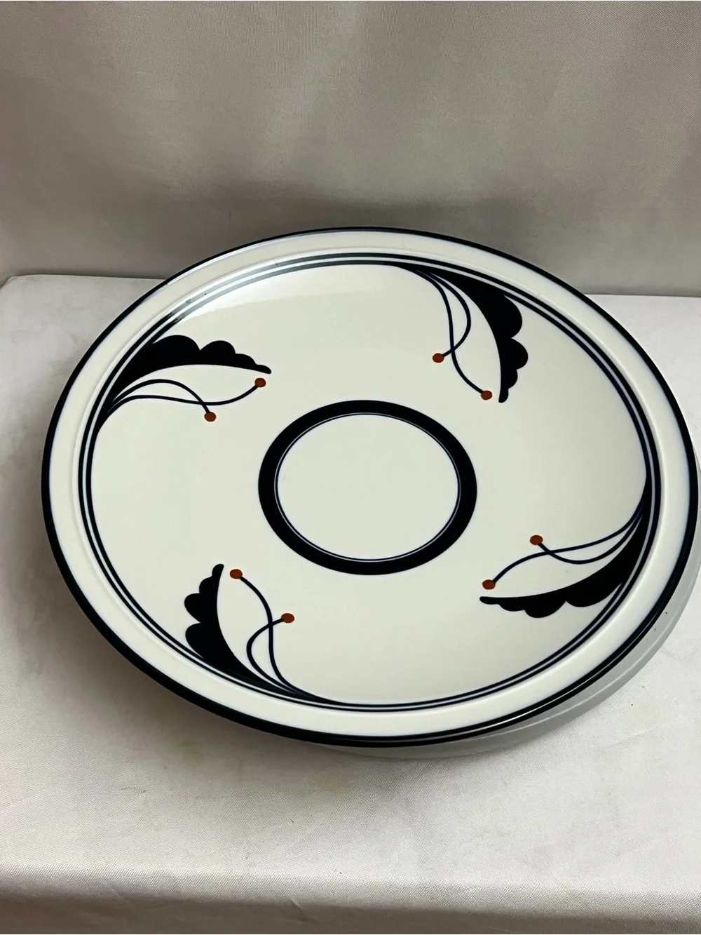 Dansk International Designs NR Japan Mesa Blue Round Serving Platter 12”